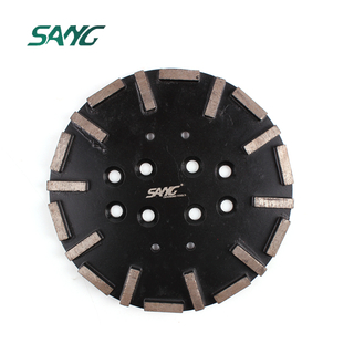 Disco abrasivo multiuso economico da 10″ – 20 segmenti per smerigliatrici per pavimenti blastrac edco mk spe