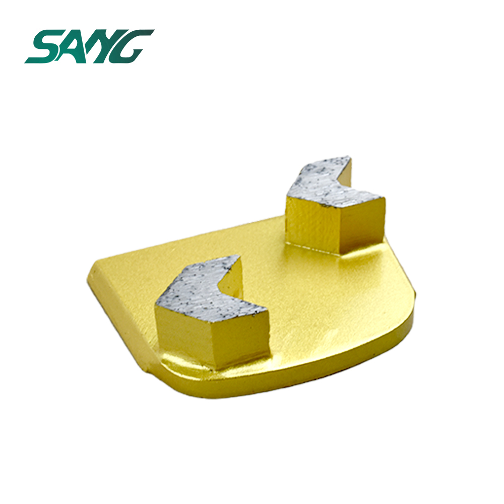 dischi abrasivi diamantati a segmenti a freccia per smerigliatrici lavina, edco magnatrap e da pavimento